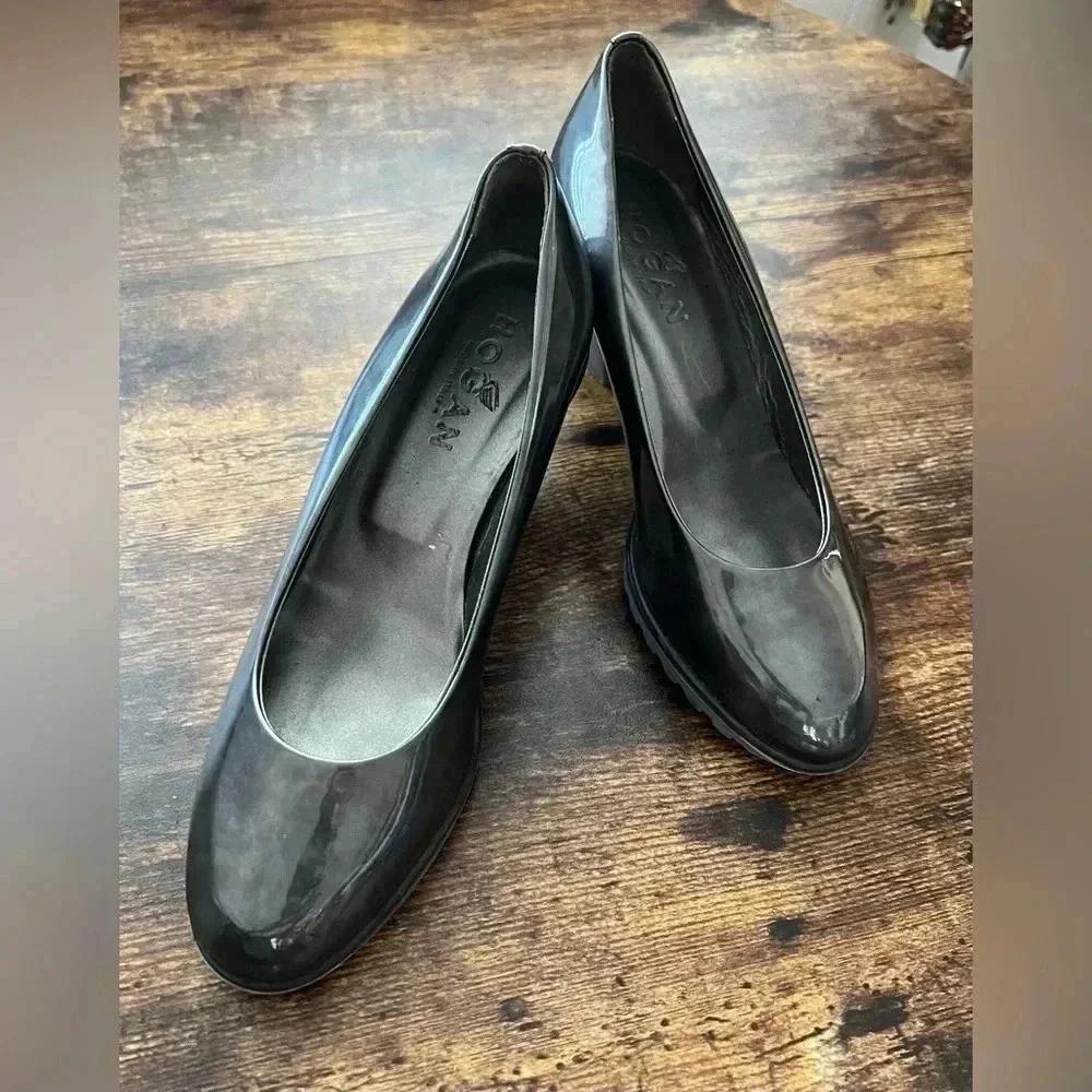 HOGAN | ladies wedge heels shoes. Size: 34.5/4